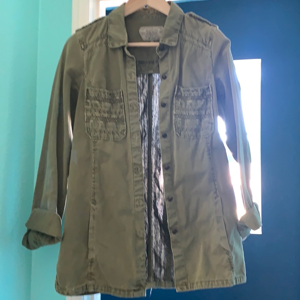 Trafaluc for Zara cargo jacket XS preowned